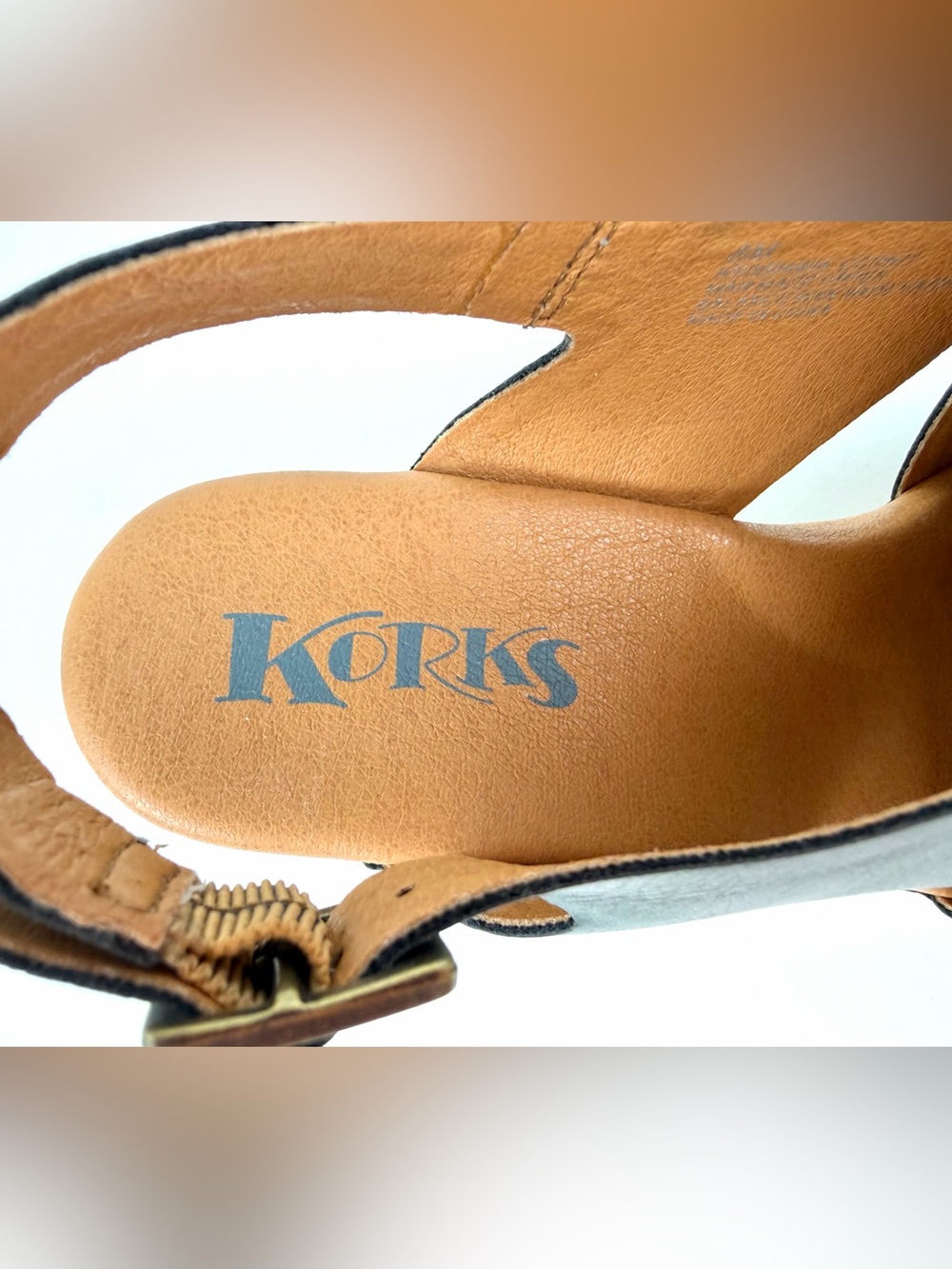Korks Wynne slingback clog - Picture 8 of 9